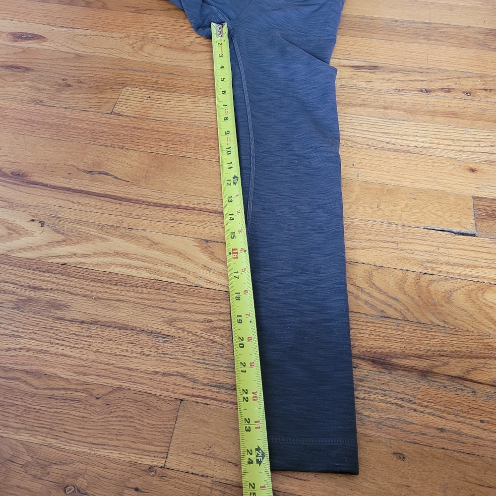Lululemon Wunder Train High-Rise Size 2‎ Tight 25" Heathered Graphite Grey Lycra - Picture 11 of 11